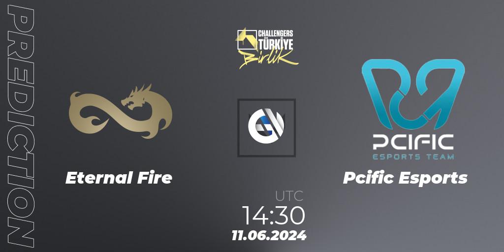Pronóstico Eternal Fire - Pcific Esports. 11.06.2024 at 14:30, VALORANT, VALORANT Challengers 2024 Turkey: Birlik Split 2