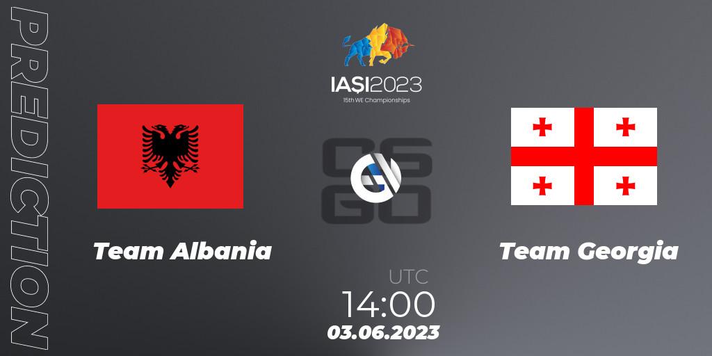 Pronóstico Team Albania - Team Georgia. 03.06.23, CS2 (CS:GO), IESF World Esports Championship 2023: Eastern Europe Qualifier