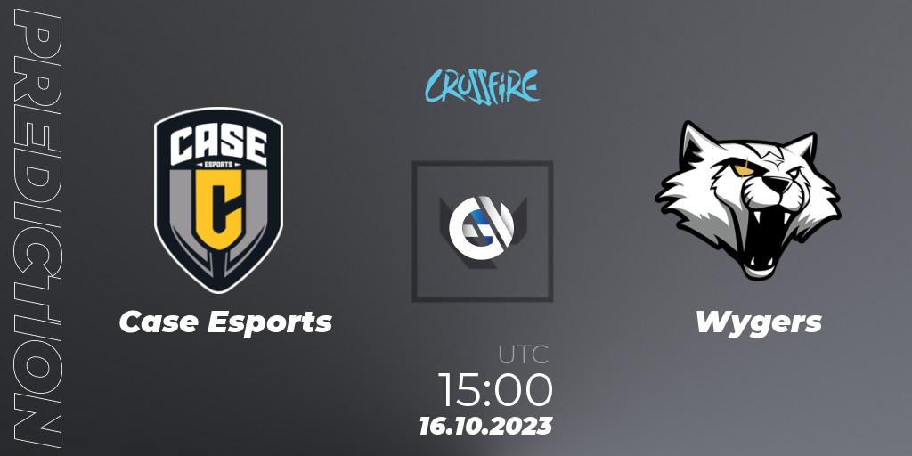 Pronóstico Case Esports - Wygers. 16.10.23, VALORANT, LVP - Crossfire Cup 2023: Contenders #2