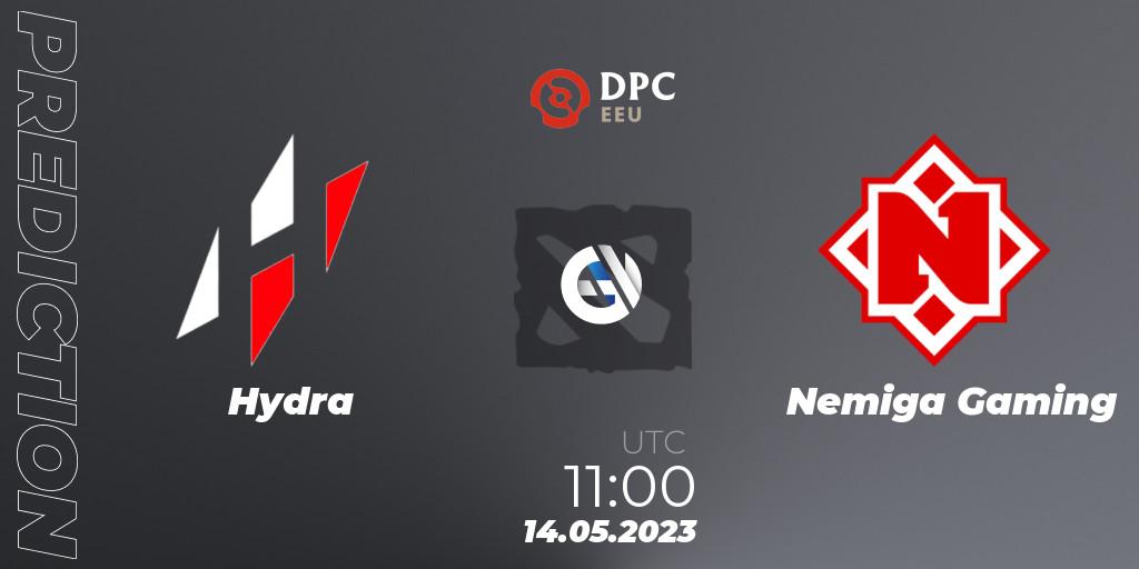 Pronóstico Hydra - Nemiga Gaming. 14.05.2023 at 13:00, Dota 2, DPC 2023 Tour 3: EEU Division I (Upper)