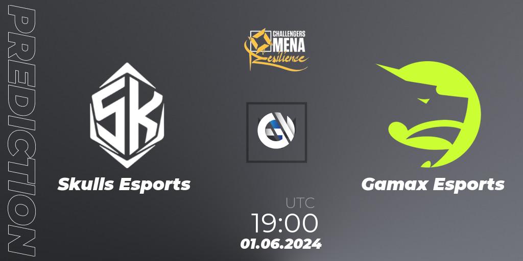 Pronóstico Skulls Esports - Gamax Esports. 01.06.2024 at 19:00, VALORANT, VALORANT Challengers 2024 MENA: Resilience Split 2 - Levant and North Africa