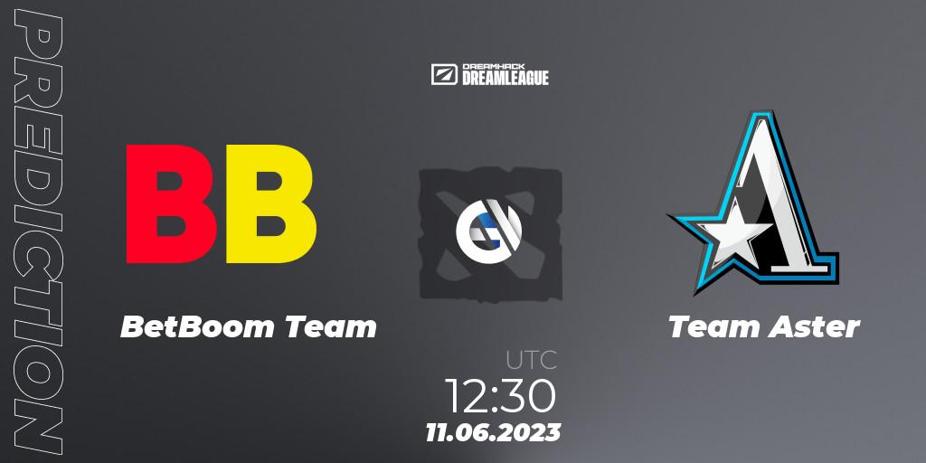 Pronóstico BetBoom Team - Team Aster. 11.06.23, Dota 2, DreamLeague Season 20 - Group Stage 1