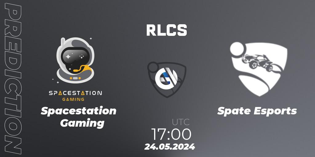 Pronóstico Spacestation Gaming - Spate Esports. 24.05.2024 at 17:00, Rocket League, RLCS 2024 - Major 2: NA Open Qualifier 6
