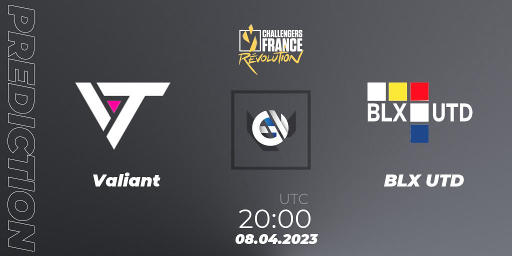 Pronóstico Valiant - BLX UTD. 08.04.2023 at 20:15, VALORANT, VALORANT Challengers France: Revolution Split 2 - Regular Season