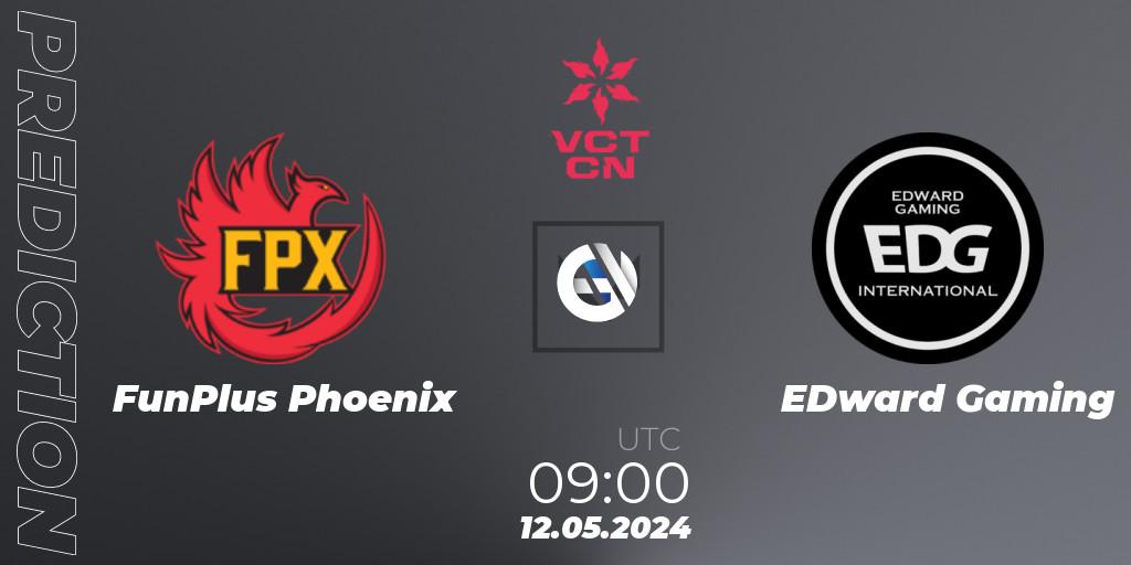 Pronóstico FunPlus Phoenix - EDward Gaming. 12.05.2024 at 09:00, VALORANT, VCT 2024: China Stage 1