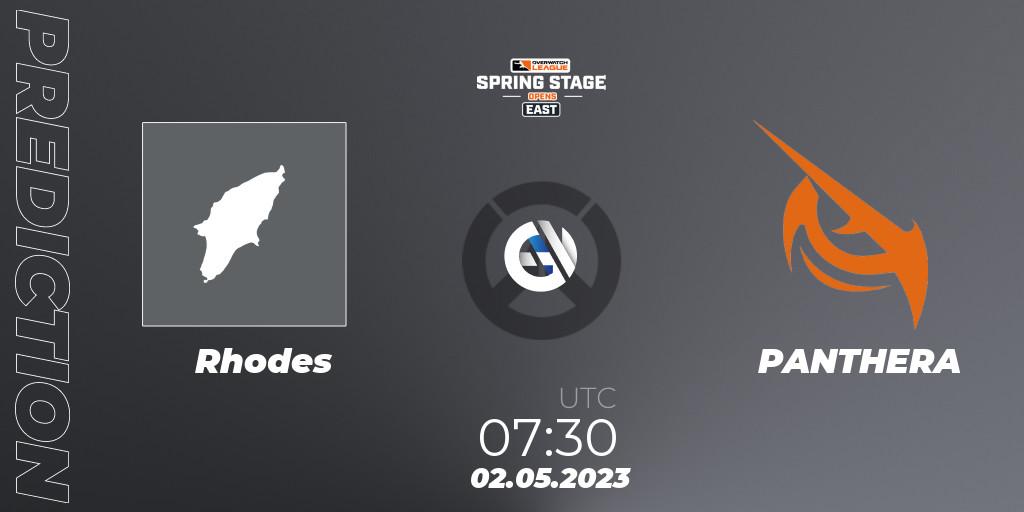 Pronóstico Rhodes - PANTHERA. 02.05.2023 at 08:00, Overwatch, Overwatch League 2023 - Spring Stage Opens