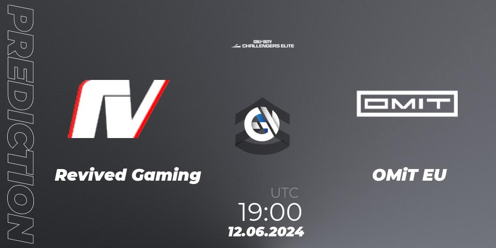 Pronóstico Revived Gaming - OMiT EU. 12.06.2024 at 18:00, Call of Duty, Call of Duty Challengers 2024 - Elite 3: EU