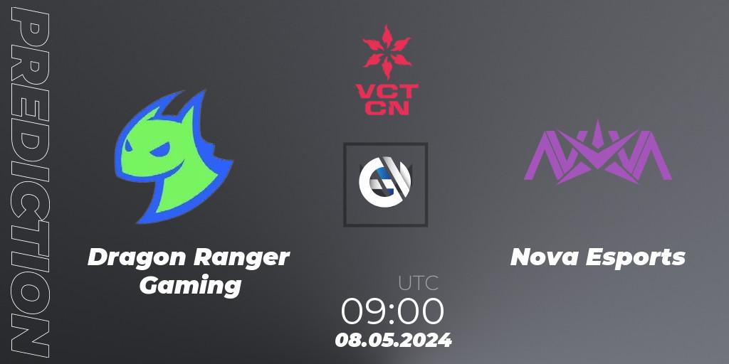 Pronóstico Dragon Ranger Gaming - Nova Esports. 08.05.2024 at 11:30, VALORANT, VCT 2024: China Stage 1