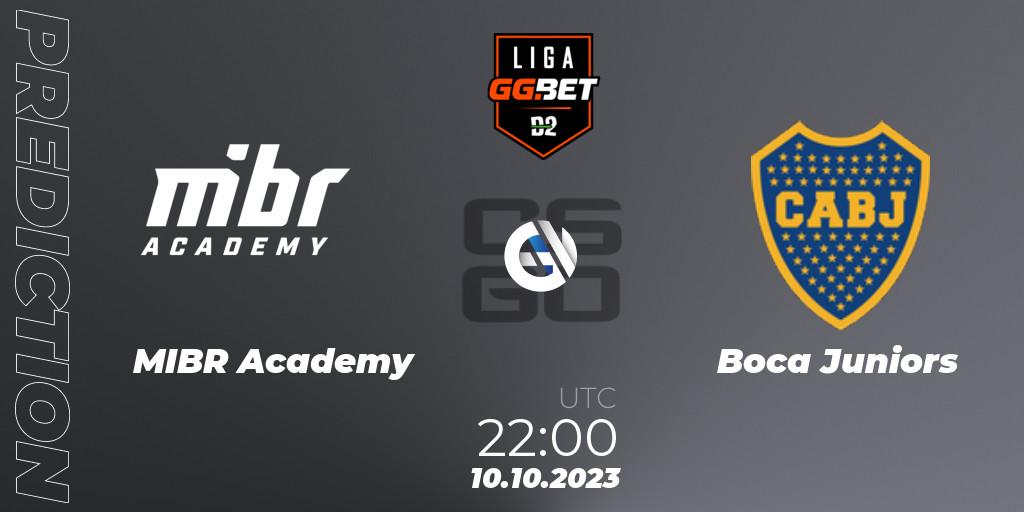 Pronóstico MIBR Academy - Boca Juniors. 10.10.2023 at 23:10, Counter-Strike (CS2), Dust2 Brasil Liga Season 2: Open Qualifier