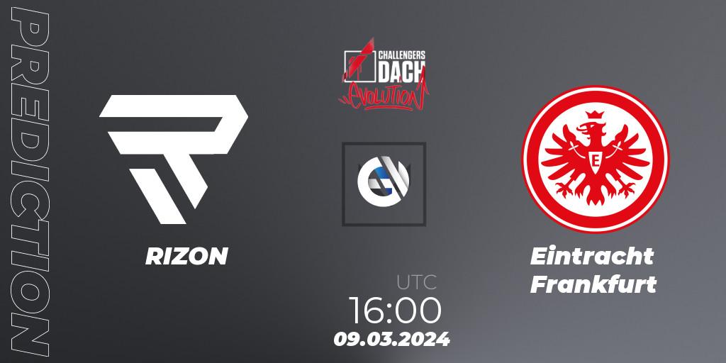 Pronóstico RIZON - Eintracht Frankfurt. 09.03.24, VALORANT, VALORANT Challengers 2024 DACH: Evolution Split 1