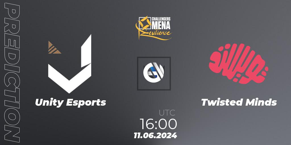 Pronóstico Unity Esports - Twisted Minds. 11.06.2024 at 16:00, VALORANT, VALORANT Challengers 2024 MENA: Resilience Split 2 - GCC and Iraq