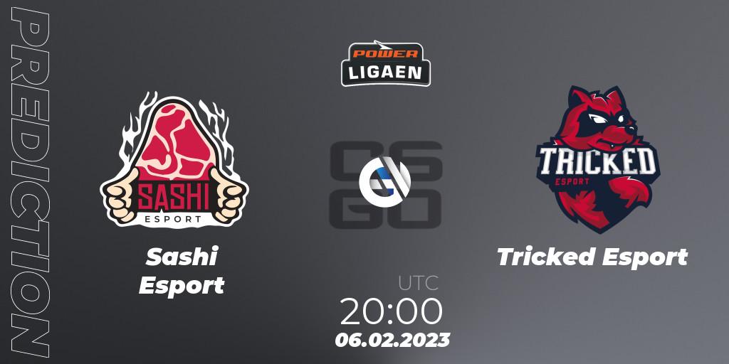 Pronóstico Sashi Esport - Tricked Esport. 07.02.23, CS2 (CS:GO), Dust2.dk Ligaen Season 22