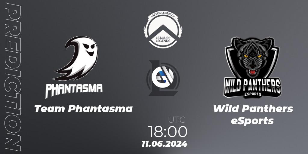 Pronóstico Team Phantasma - Wild Panthers eSports. 11.06.2024 at 18:00, LoL, GLL Summer 2024