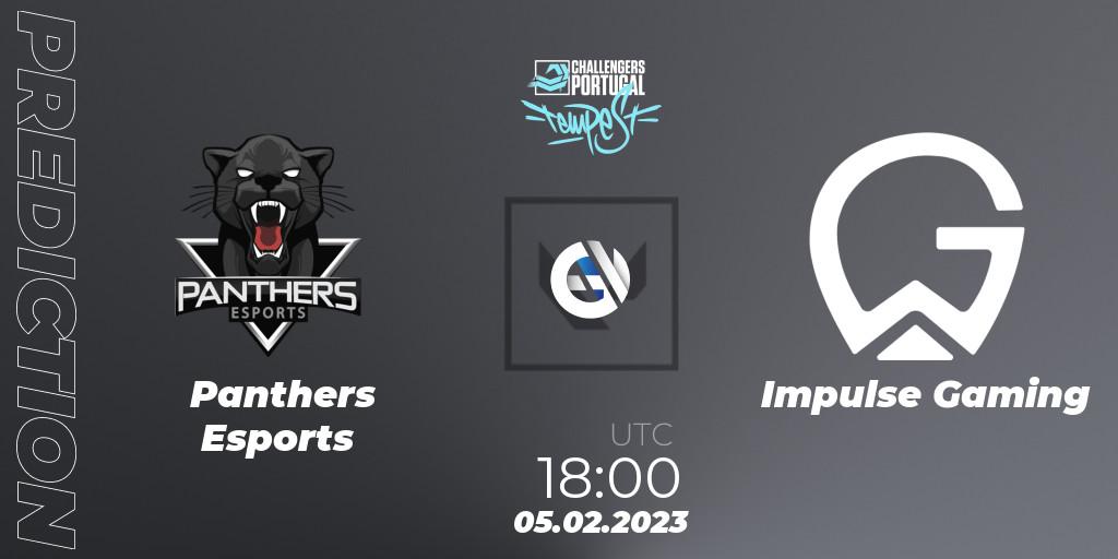Pronóstico Panthers Esports - Impulse Gaming. 05.02.23, VALORANT, VALORANT Challengers 2023 Portugal: Tempest Split 1