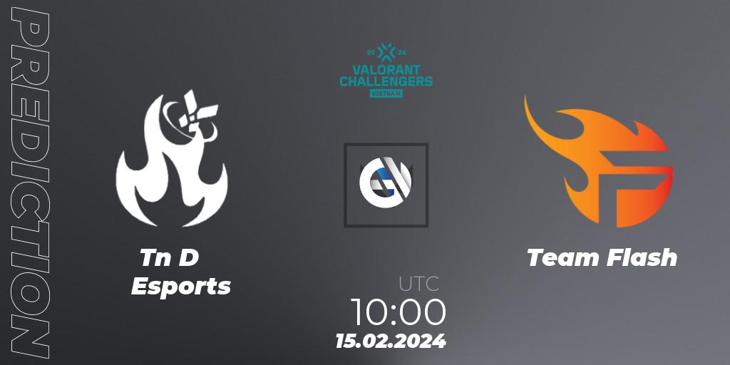 Pronóstico Tàn Dư Esports - Team Flash. 15.02.2024 at 10:00, VALORANT, VALORANT Challengers 2024 Vietnam: Split 1