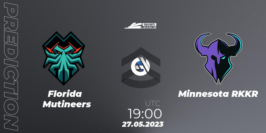 Pronóstico Florida Mutineers - Minnesota RØKKR. 27.05.2023 at 19:00, Call of Duty, Call of Duty League 2023: Stage 5 Major