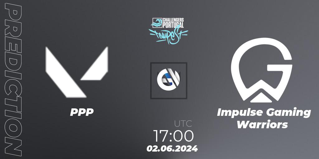 Pronóstico PPP - Impulse Gaming Warriors. 02.06.2024 at 16:00, VALORANT, VALORANT Challengers 2024 Portugal: Tempest Split 2
