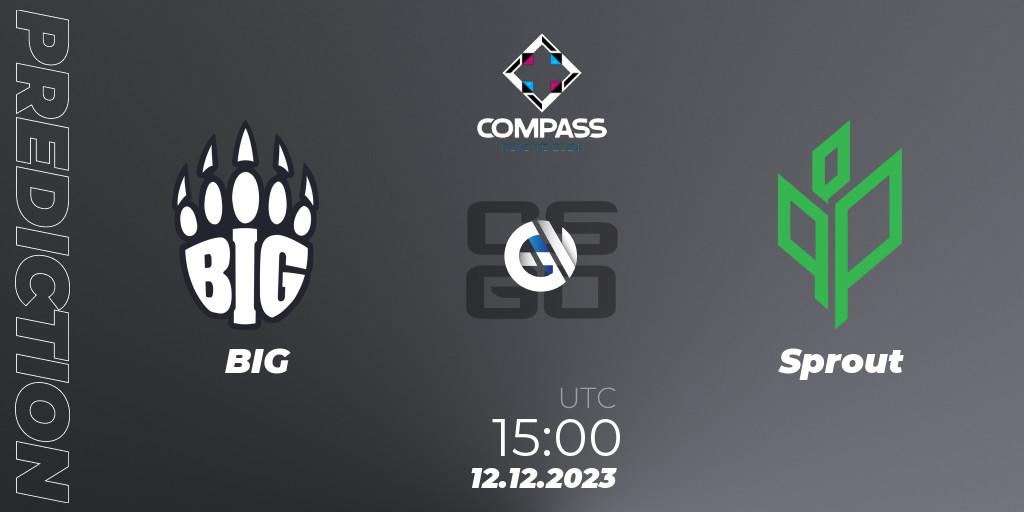 Pronóstico BIG - Sprout. 12.12.2023 at 15:00, Counter-Strike (CS2), YaLLa Compass Fall 2023