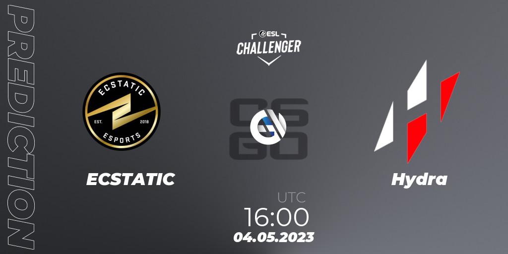 Pronóstico ECSTATIC - Hydra. 04.05.2023 at 16:00, Counter-Strike (CS2), ESL Challenger Katowice 2023: European Open Qualifier