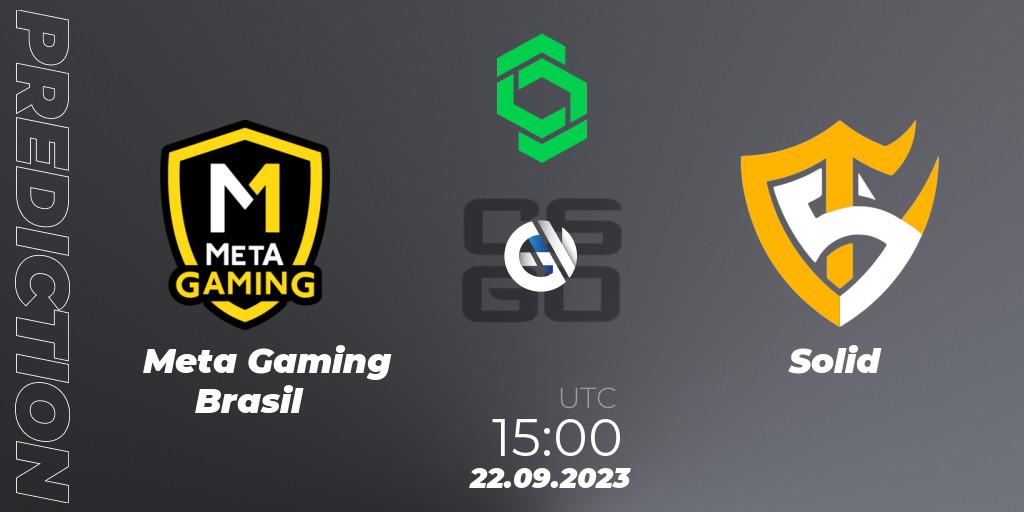 Pronóstico Meta Gaming Brasil - Solid. 22.09.2023 at 15:50, Counter-Strike (CS2), CCT South America Series #11