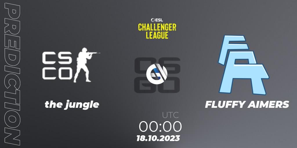 Pronóstico Eros - FLUFFY AIMERS. 07.11.23, CS2 (CS:GO), ESL Challenger League Season 46: North America