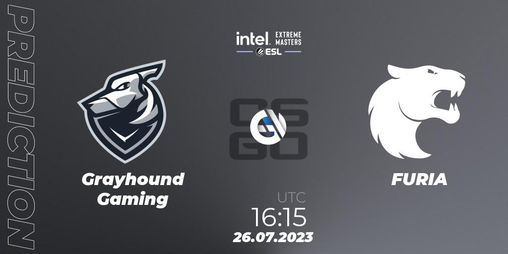 Pronóstico Grayhound Gaming - FURIA. 26.07.2023 at 16:45, Counter-Strike (CS2), IEM Cologne 2023 - Play-In