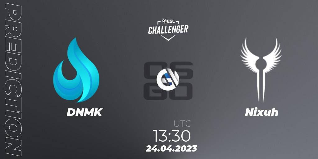 Pronóstico DNMK - Nixuh. 24.04.23, CS2 (CS:GO), ESL Challenger Katowice 2023: South African Qualifier