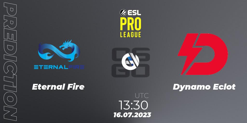 Pronóstico Eternal Fire - Dynamo Eclot. 16.07.23, CS2 (CS:GO), ESL Pro League Season 18: European Conference