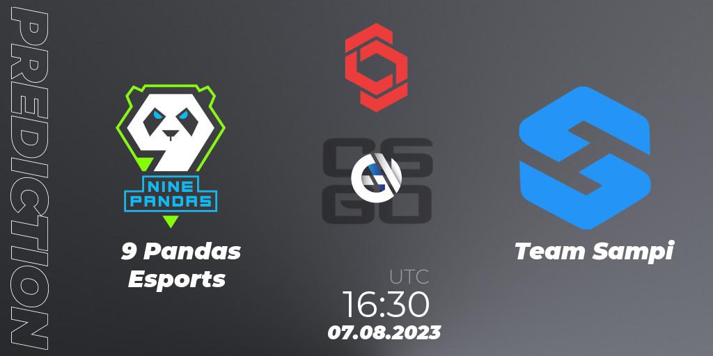Pronóstico 9 Pandas Esports - Team Sampi. 07.08.2023 at 17:10, Counter-Strike (CS2), CCT Central Europe Series #7