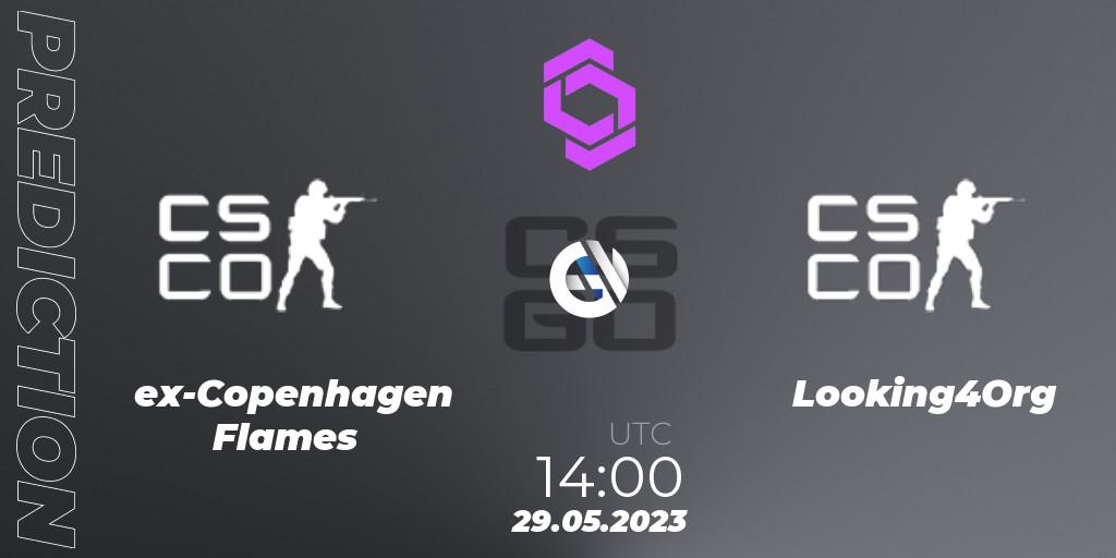 Pronóstico ex-Copenhagen Flames - Looking4Org. 29.05.2023 at 14:30, Counter-Strike (CS2), CCT West Europe Series 4
