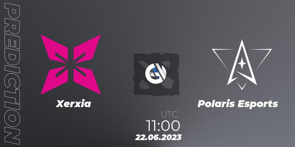 Pronóstico Xerxia - Polaris Esports. 22.06.23, Dota 2, 1XPLORE Asia #1