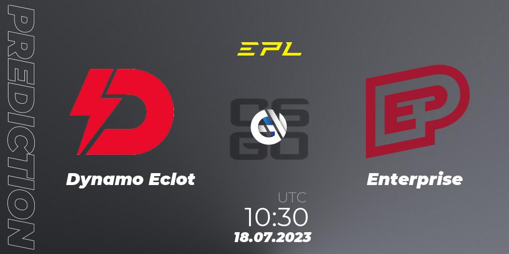 Pronóstico Dynamo Eclot - Enterprise. 18.07.2023 at 10:30, Counter-Strike (CS2), European Pro League Season 9