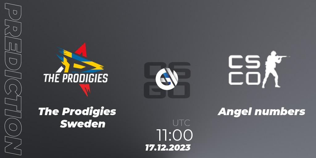 Pronóstico The Prodigies Sweden - Angel numbers. 17.12.2023 at 11:00, Counter-Strike (CS2), Esportal LuckyCasino Cup