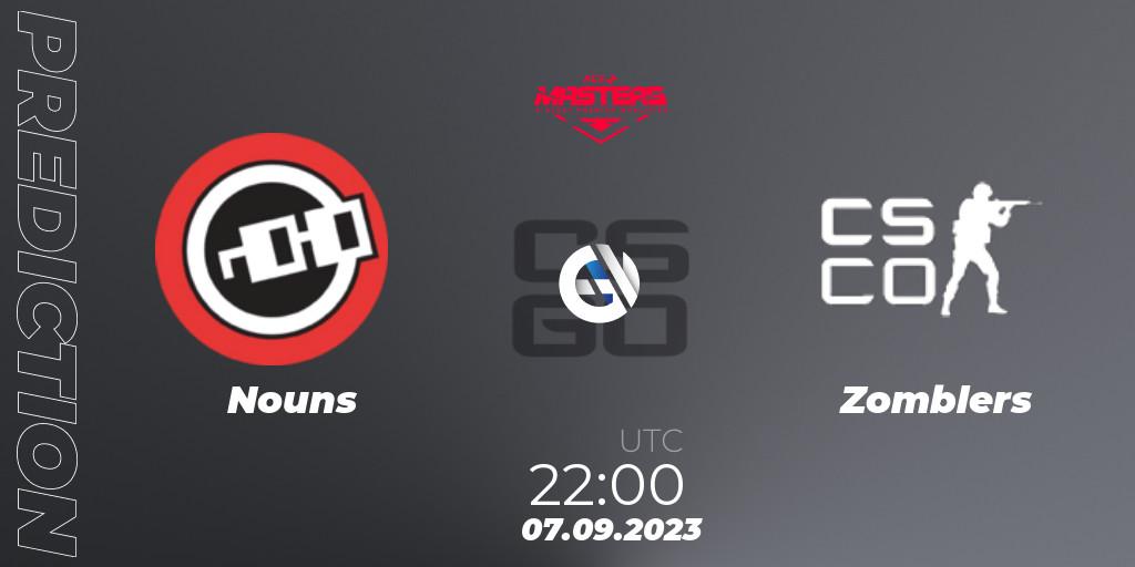 Pronóstico Nouns - Hound. 07.09.2023 at 22:00, Counter-Strike (CS2), Ace North American Masters Fall 2023 - BLAST Premier Qualifier