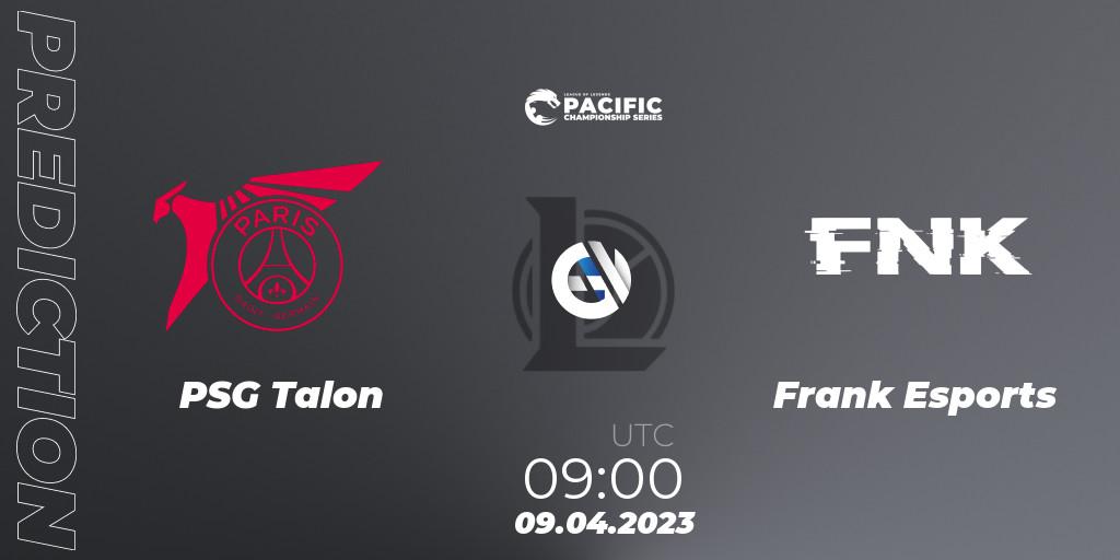 Pronóstico PSG Talon - Frank Esports. 09.04.2023 at 09:00, LoL, PCS Spring 2023 - Playoffs