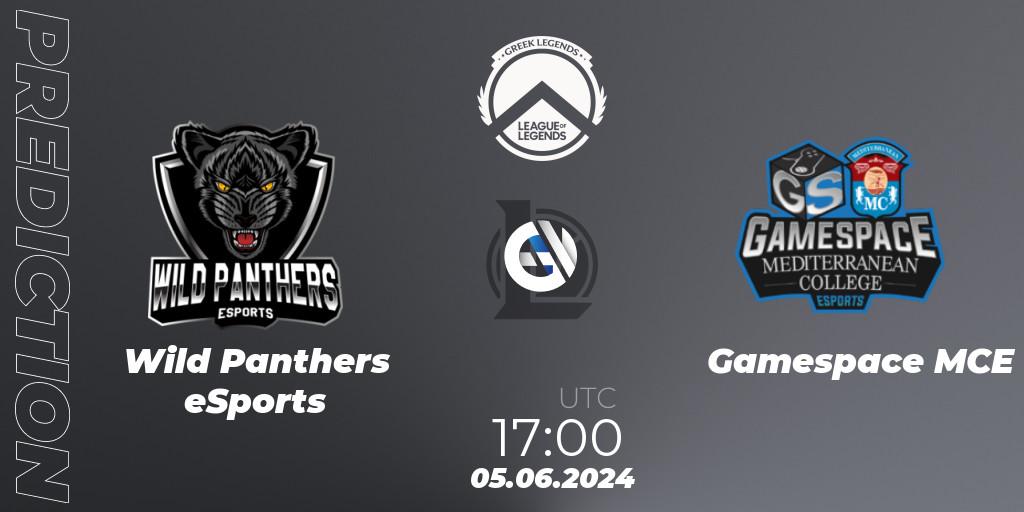 Pronóstico Wild Panthers eSports - Gamespace MCE. 05.06.2024 at 17:00, LoL, GLL Summer 2024