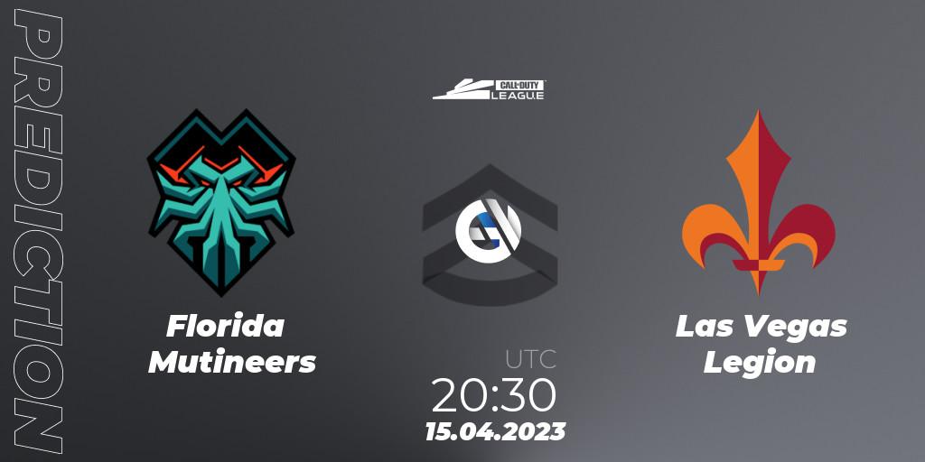 Pronóstico Florida Mutineers - Las Vegas Legion. 15.04.2023 at 20:30, Call of Duty, Call of Duty League 2023: Stage 4 Major Qualifiers