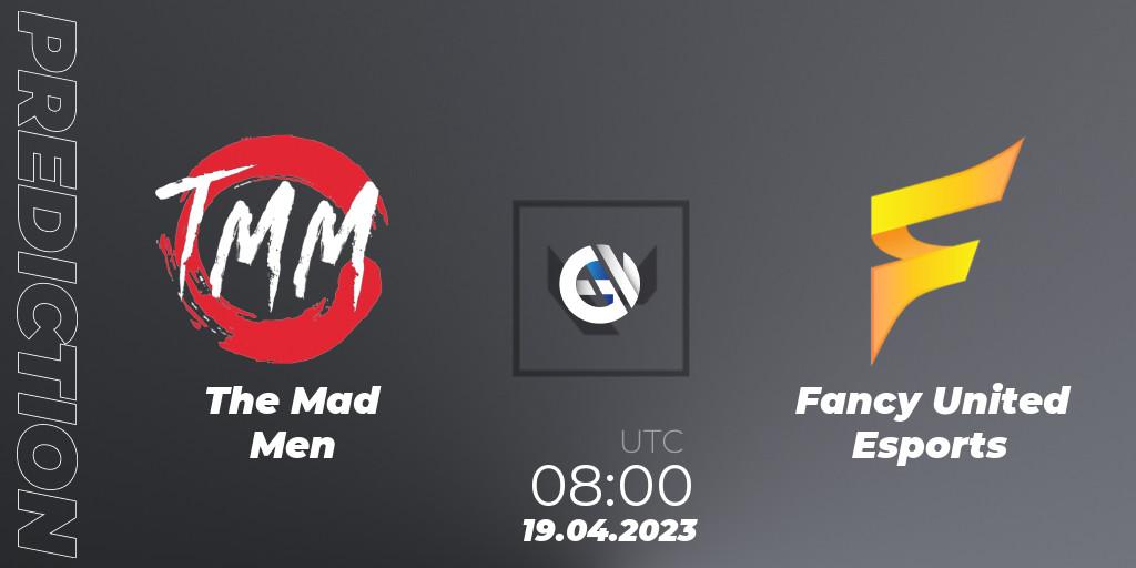 Pronóstico The Mad Men - Fancy United. 19.04.2023 at 08:00, VALORANT, VALORANT Challengers 2023: Vietnam Split 2 - Group Stage