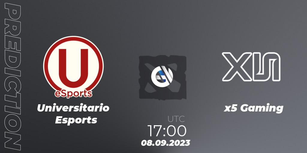 Pronóstico Universitario Esports - x5 Gaming. 08.09.2023 at 17:01, Dota 2, EPL World Series: America Season 7