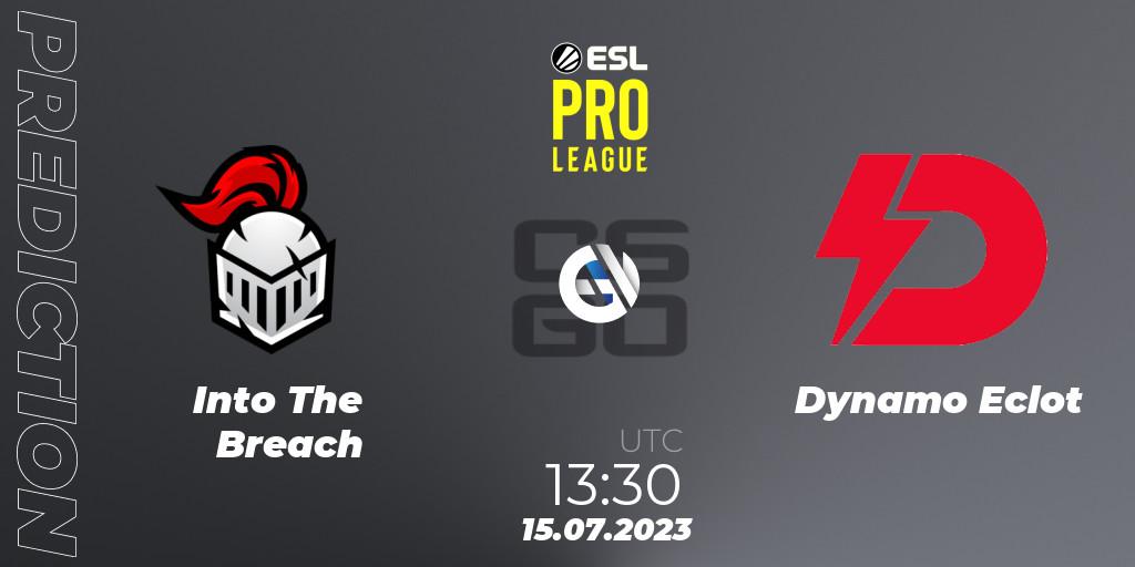 Pronóstico Into The Breach - Dynamo Eclot. 15.07.23, CS2 (CS:GO), ESL Pro League Season 18: European Conference