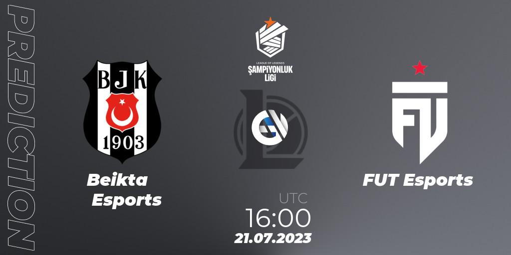 Pronóstico Beşiktaş Esports - FUT Esports. 21.07.2023 at 16:00, LoL, TCL Summer 2023 - Group Stage