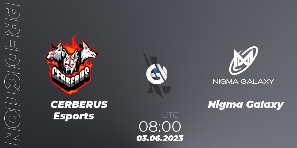 Pronóstico CERBERUS Esports - Nigma Galaxy. 03.06.2023 at 08:00, Wild Rift, WRL Asia 2023 - Season 1 - Regular Season