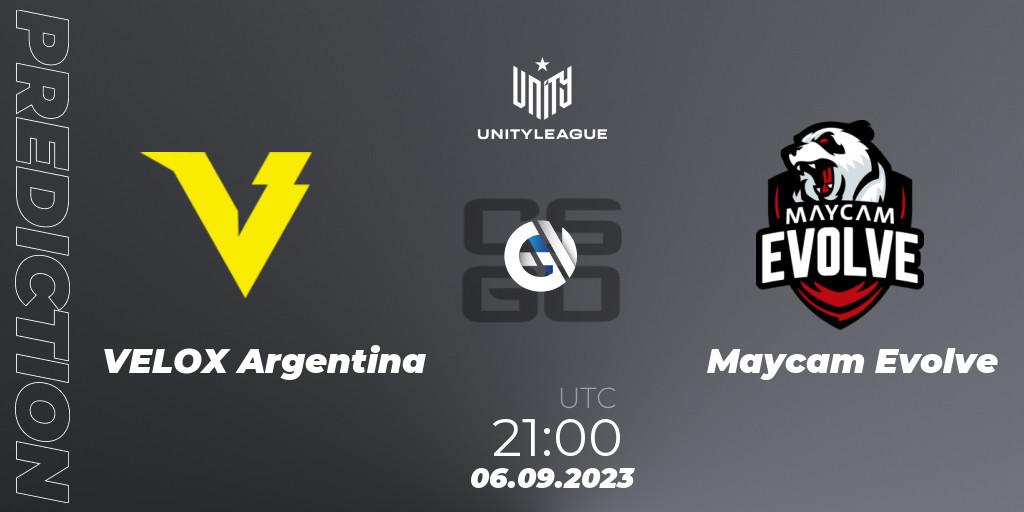 Pronóstico VELOX Argentina - Maycam Evolve. 06.09.2023 at 21:00, Counter-Strike (CS2), LVP Unity League Argentina 2023
