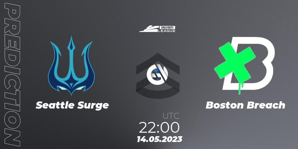 Pronóstico Seattle Surge - Boston Breach. 14.05.2023 at 22:00, Call of Duty, Call of Duty League 2023: Stage 5 Major Qualifiers