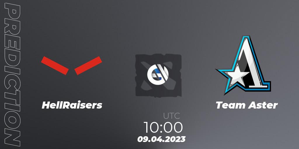Pronóstico ex-HellRaisers - Team Aster. 09.04.2023 at 10:07, Dota 2, DreamLeague Season 19 - Group Stage 1