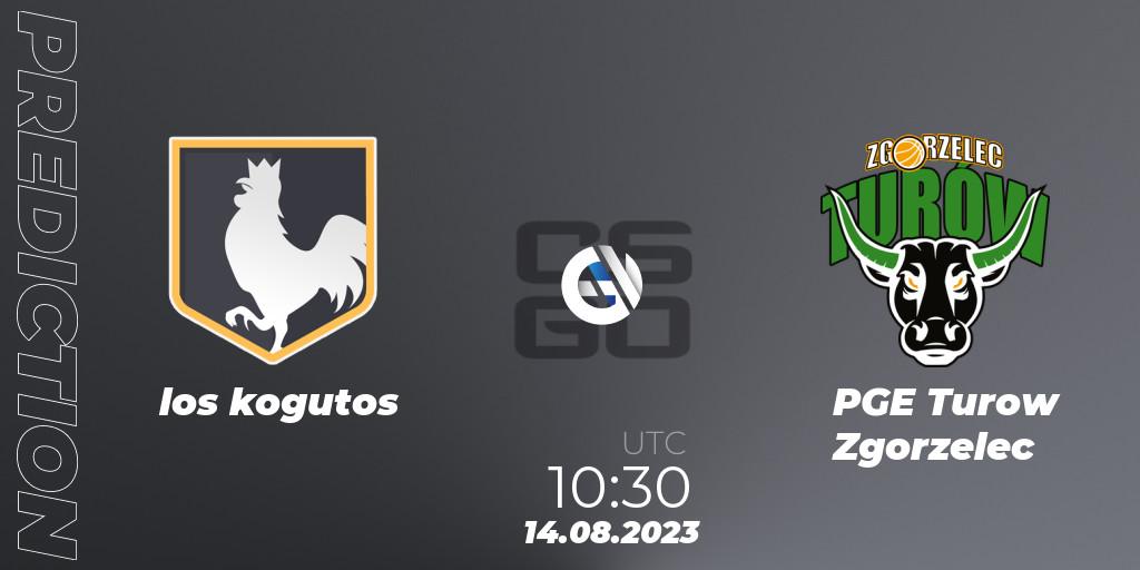 Pronóstico los kogutos - PGE Turow Zgorzelec. 14.08.2023 at 11:25, Counter-Strike (CS2), European Pro League Season 10: Division 2