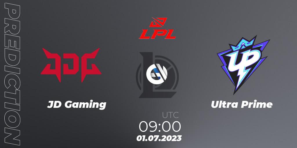 Pronóstico JD Gaming - Ultra Prime. 01.07.23, LoL, LPL Summer 2023 Regular Season