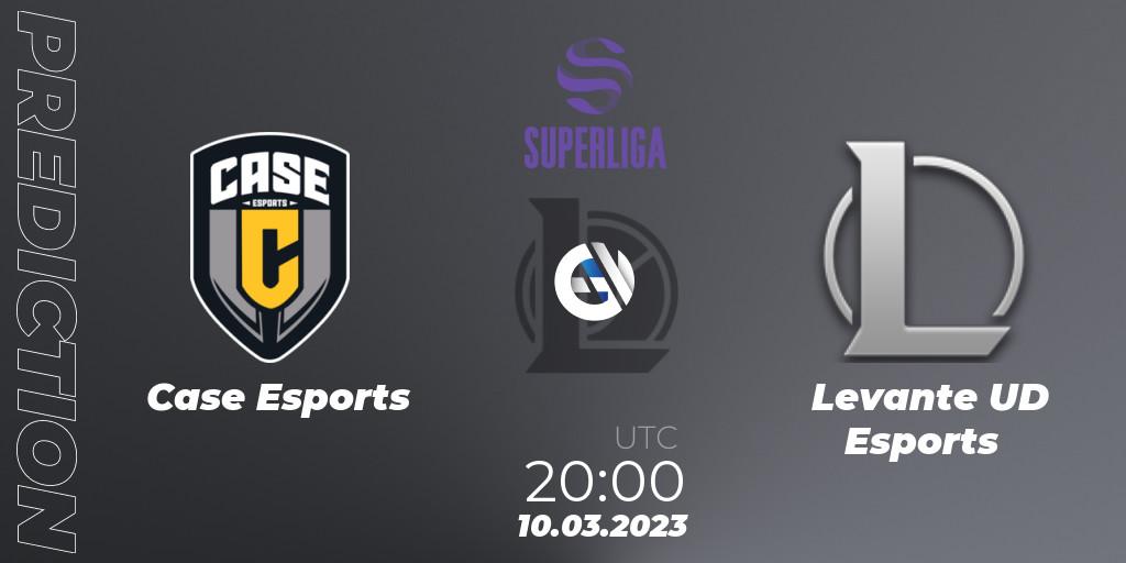 Pronóstico Case Esports - Levante UD Esports. 10.03.2023 at 20:00, LoL, LVP Superliga 2nd Division Spring 2023 - Group Stage