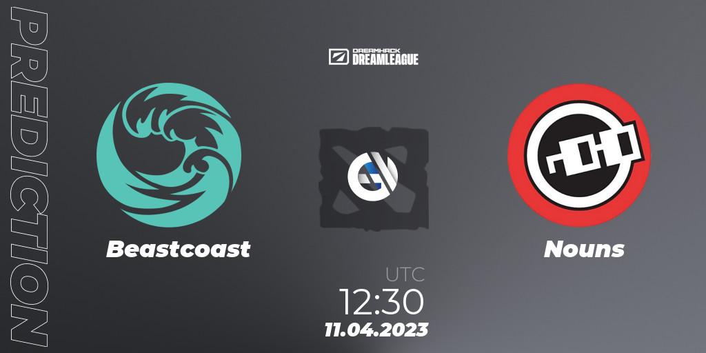 Pronóstico Beastcoast - Nouns. 11.04.23, Dota 2, DreamLeague Season 19 - Group Stage 1