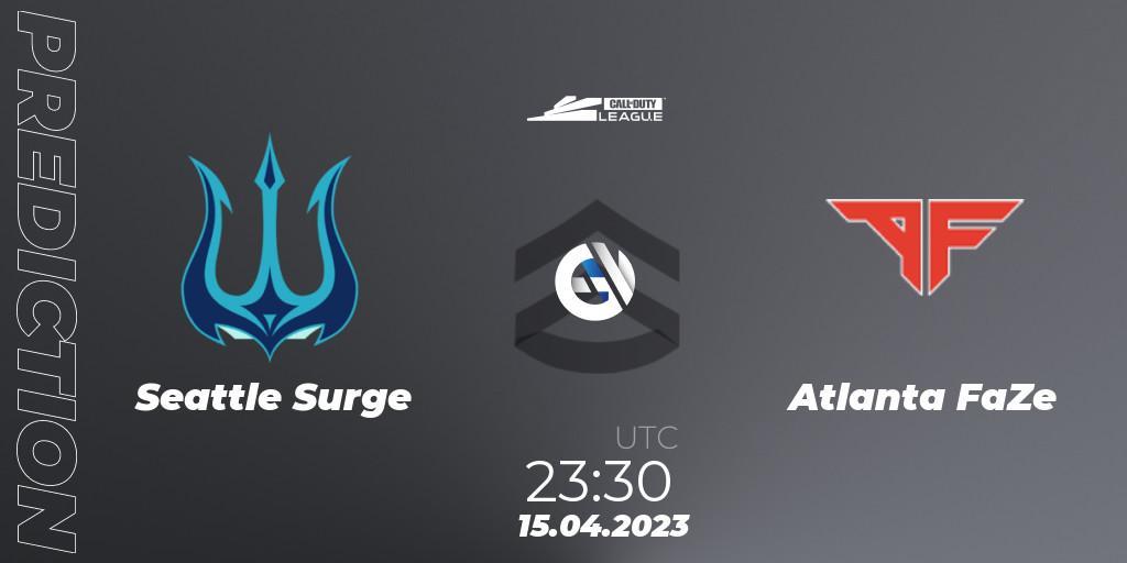 Pronóstico Seattle Surge - Atlanta FaZe. 15.04.2023 at 23:30, Call of Duty, Call of Duty League 2023: Stage 4 Major Qualifiers